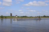 Bild: Huntesperrwerk an der Einmündung zur Weser ©Nowara